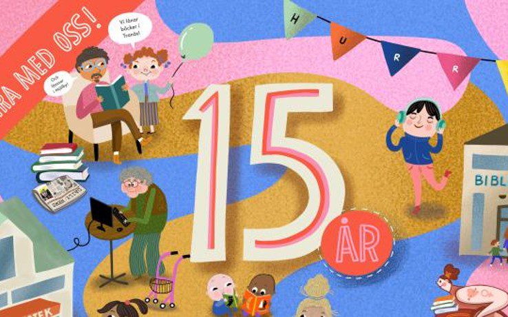 Götabiblioteket 15 år