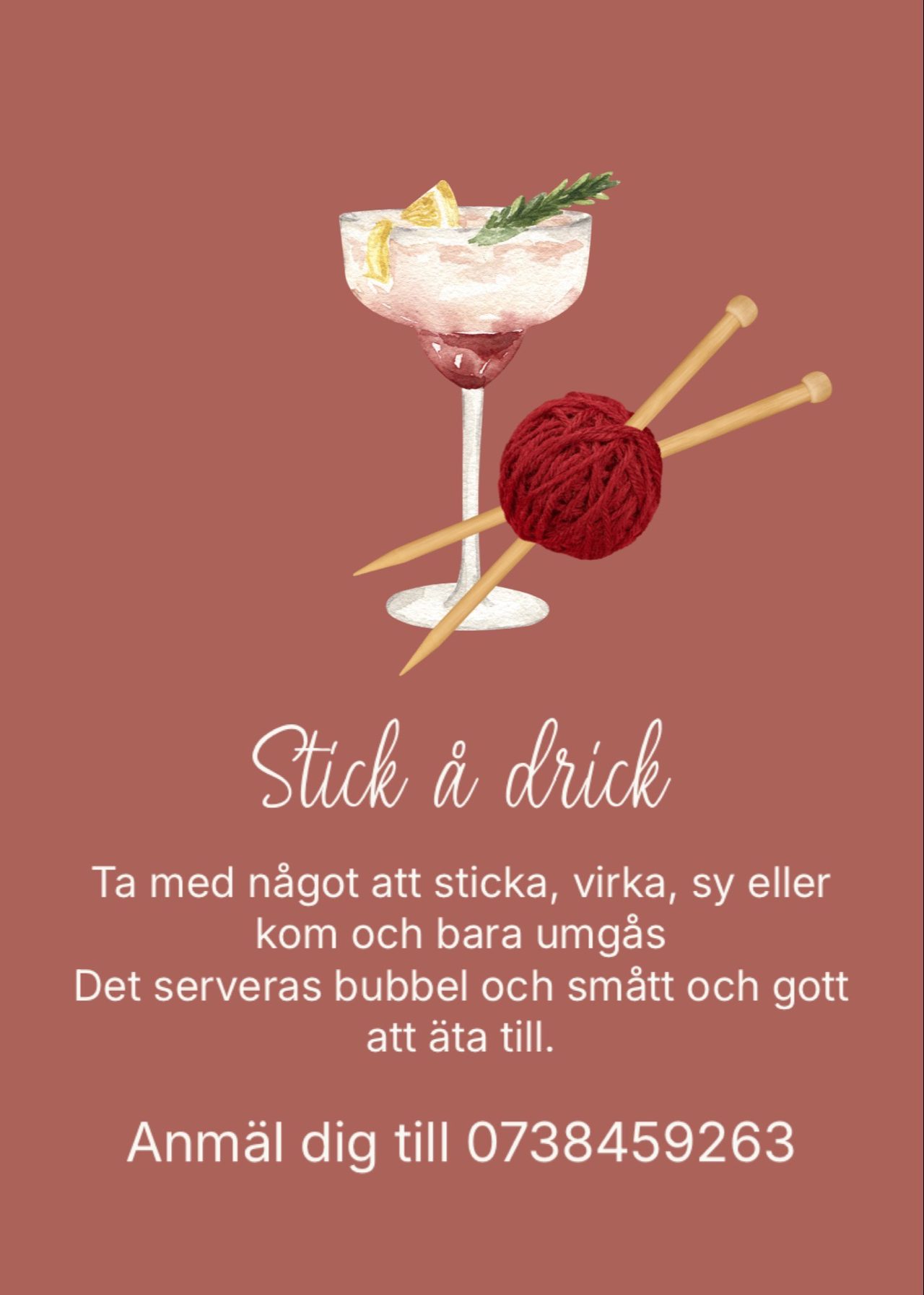 Stick och drick 