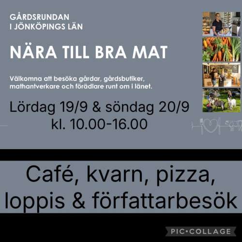 Goda smaker och loppisfynd på helgens gårdsrunda