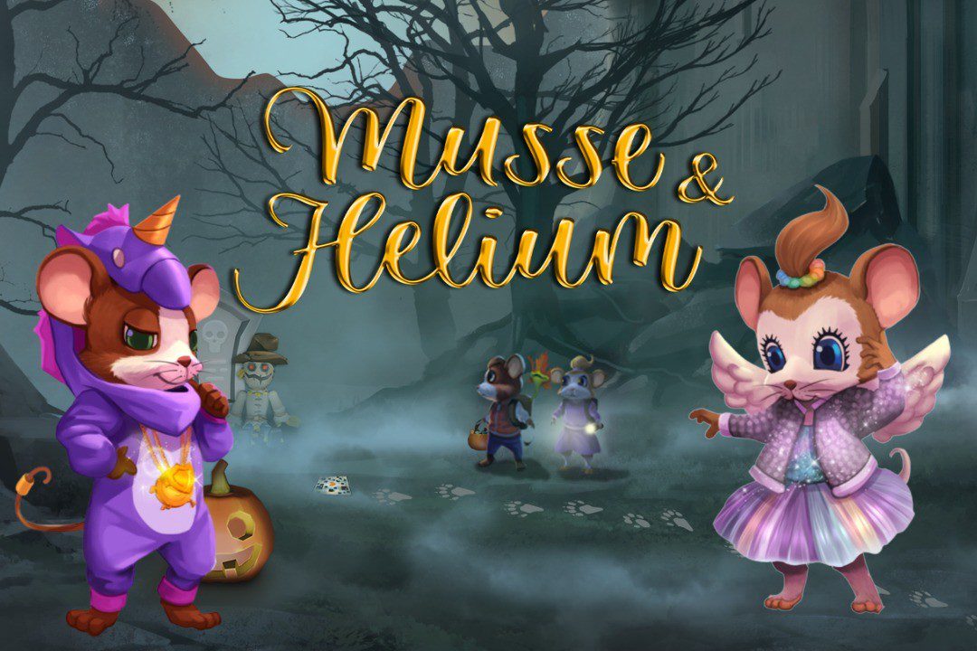 Digital skattjakt med Musse och Helium - Lös Halloweenmysteriet