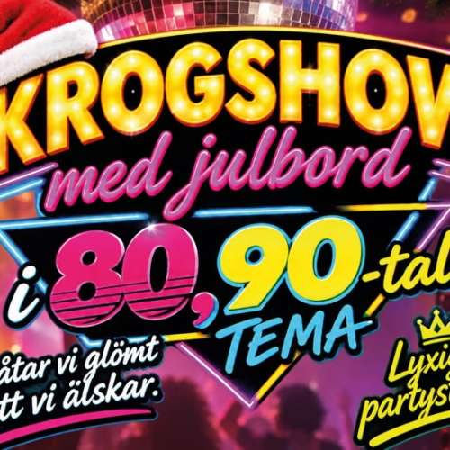 Krogshow med Julbord