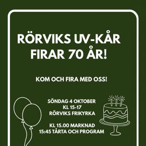 Rörviks UV-kår firar 70 år