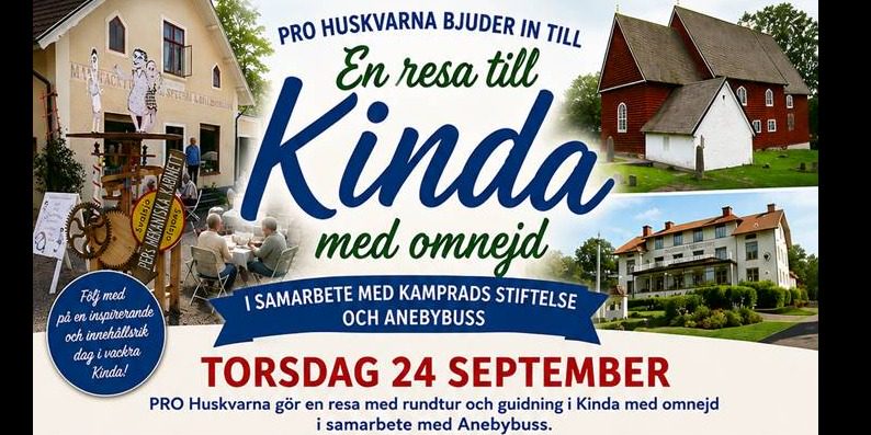 Dagsresa runt Kindabygden