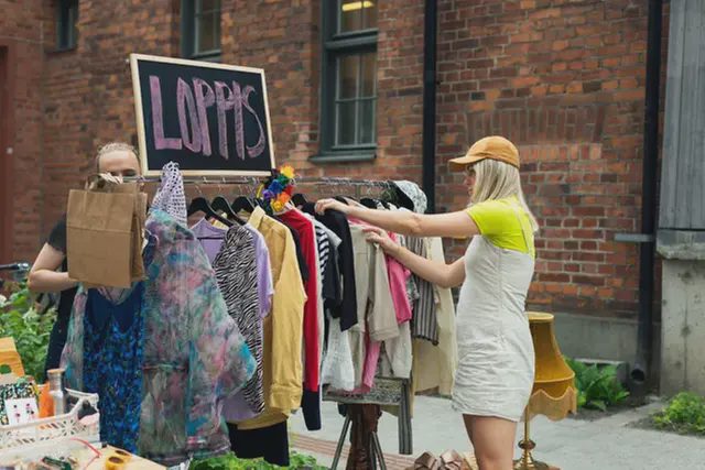 Loppis på Kulturhuset