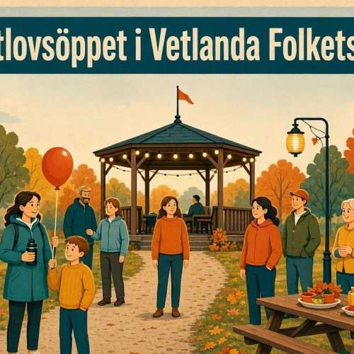 Höstlovsöppet i Vetlanda Folkets park