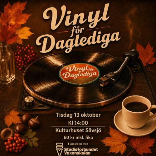 Vinyl för Daglediga – 13 oktober
