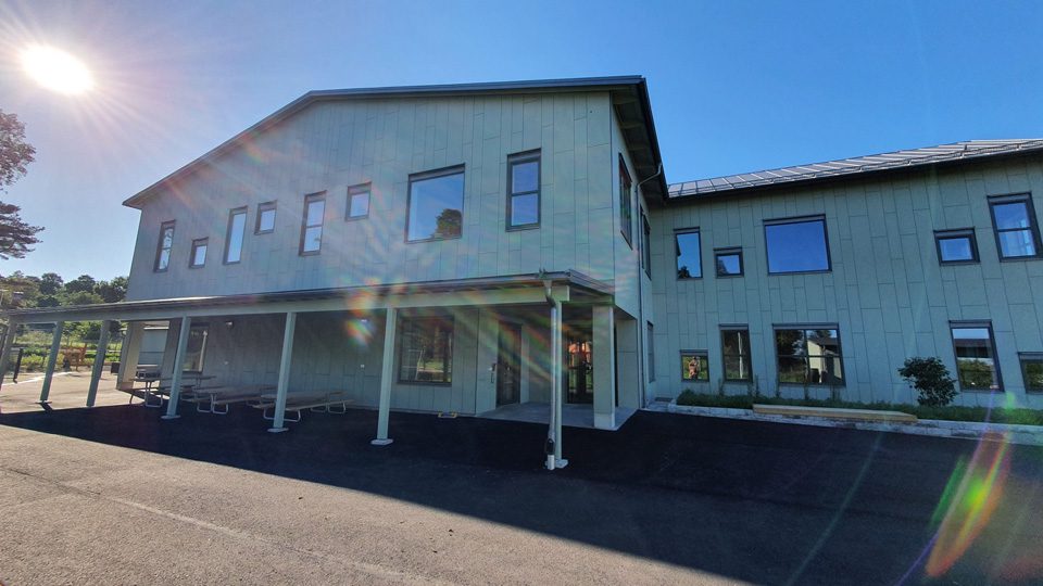 Öppet hus på nya Tallkotten
