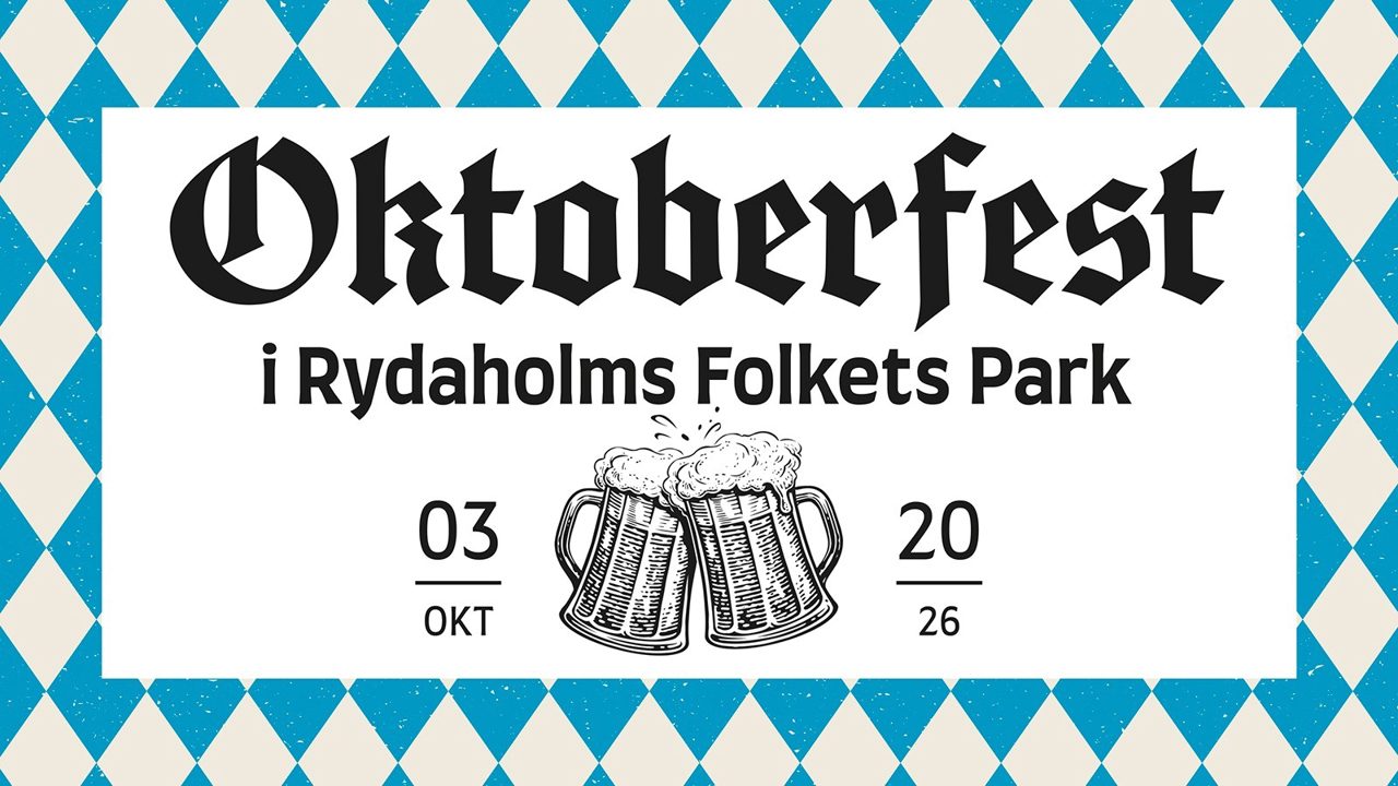 Oktoberfest 2026 i Rydaholms Folkets Park