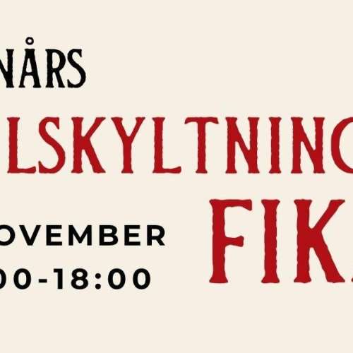 Julskyltnings fika Vetlanda Allianskyrka