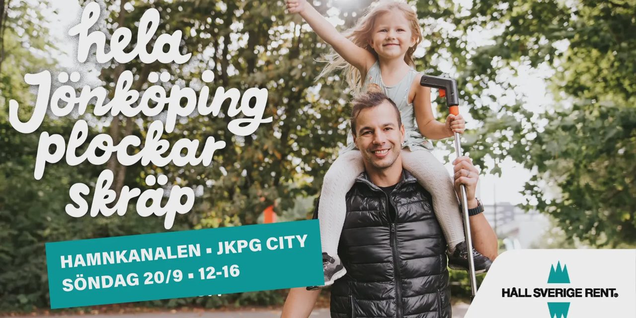 Hela Jönköping plockar skräp
