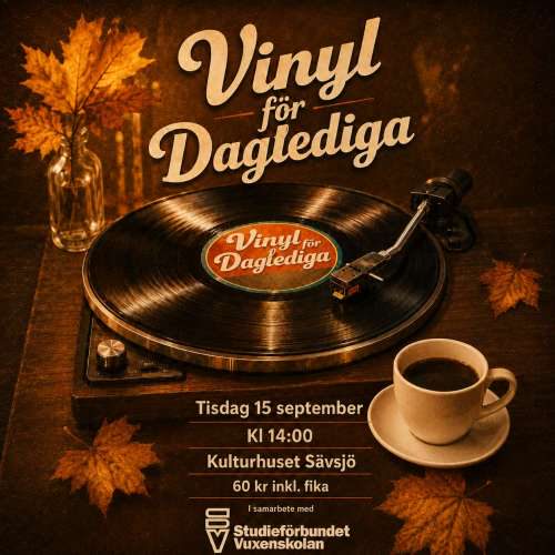 Vinyl för Daglediga – 15 september
