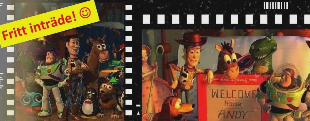 Lyssna Bio Toystory2 i Folkets hus, Vaggeryd